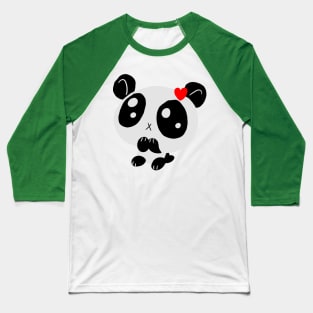 Cute Baby Panda Baseball T-Shirt